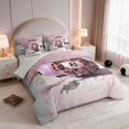 thumbnail image 2 of Erosebridal Billiard Queen Bedding Painterly Bedding Comforter Set Queen, Blush Onyx 7 Pieces, 2 of 6