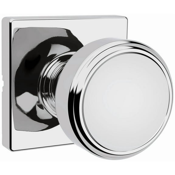 Kwikset 200Mnksqt Maven Passage Door Knob Set - Chrome