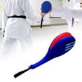 thumbnail image 1 of Almohadilla de boxeo Cola Taedo Kick Pad Kick Target pie duradero objetivo de mano Azul, 1 of 8