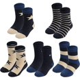 thumbnail image 2 of Boys Socks,Athletic Socks for boy 4-12 Years,Pack of 5 Pairs Dress socks, 2 of 6