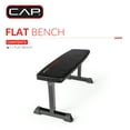 thumbnail image 2 of CAP Strength Universal Flat Weight Bench, Black, 2 of 7