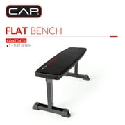 CAP Strength Universal Flat Weight Bench, Black