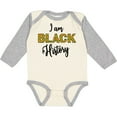 thumbnail image 3 of Inktastic I Am Black History Boys or Girls Long Sleeve Baby Bodysuit, 3 of 5