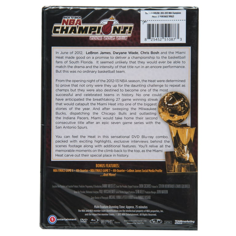  2013 NBA Championship: Highlights (Blu-ray / DVD Combo