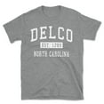 thumbnail image 1 of Delco North Carolina Classic Established Men's Cotton T-Shirt, 1 of 1