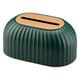 thumbnail image 1 of Caja organizadora de pañuelos, dispensadora, ligera, de lujo, para papel de seda. Verde, 1 of 9