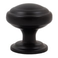 thumbnail image 2 of Alesund Cabinet Knob, 1-1/4 Inches, Matte Black by Stone Harbor Hardware, 2 of 4