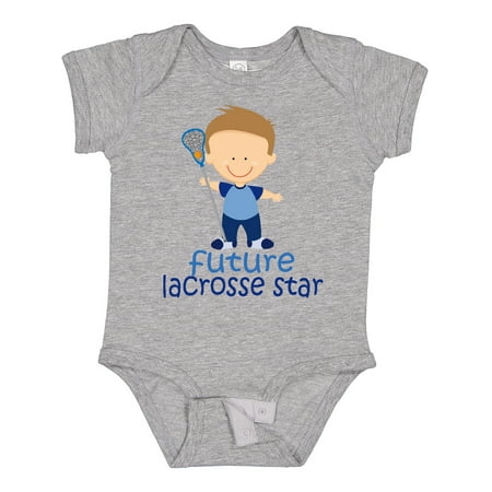 

Inktastic Future Lacrosse Star Boy Gift Baby Boy Bodysuit