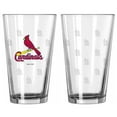 thumbnail image 1 of St. Louis Cardinals Satin Etch Pint Glass Set, 1 of 3