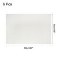 thumbnail image 2 of 6 Pcs Heat Resistance Oven Liners, Non-Stick Oven Liner, White, 2 of 6