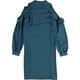 thumbnail image 2 of Vestido camisero bar III para mujer azul mediano, 2 of 2