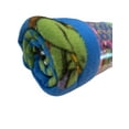 thumbnail image 2 of Nickelodeon Teenage Mutant Ninja Turtles Fleece Throw Blanket, Blue, Green, TMNT Graphic, 40" x 50", 2 of 4