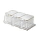 thumbnail image 2 of Tarro de condimentos con tapa, Base de cuchara, organizador de especias reutilizable, ollas de especias de cocina para restaurantes, mostrador de Café, 2 of 9
