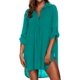 thumbnail image 3 of Ekouaer Women's Swimsuit Beach Cover Up Shirt Bikini Beachwear Bathing Suit Beach Dress, 3 of 5
