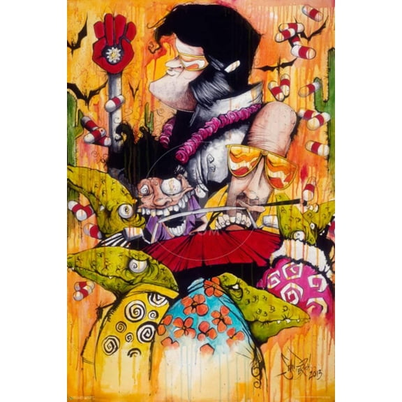 Sean Dietrich Fear and Loathing with Elvis Poster by Sean Dietrich  24x36 Sold by Art.Com