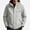 Khaki, variant on Zefriona Men's Water-Resistant Hooded Softshell Jacket with Zip Pockets for Hiking Khaki M