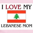 thumbnail image 2 of CafePress - I Love My Lebanese Mom Infant Bodysuit - Baby Light Bodysuit, Size Newborn - 24 Months, 2 of 4