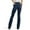 Denim, variant on Wrangler Women's Lacey Dark Wash Bespoke High Rise Bootcut Stretch Denim Jeans Dark Wash 30W x 36L
