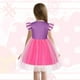 thumbnail image 3 of Vestido de princesa morado Costume HenzWorld con mangas onduladas, 9-10 Y, 3 of 6