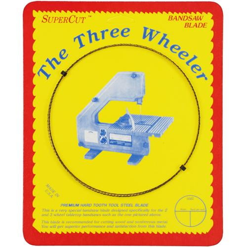 SuperCut B70W14R14 Three Wheeler Bandsaw Blade, 70" Long - 1/4" Width, 14 Raker Tooth, 0.014" Thickness