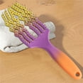 thumbnail image 5 of Hair Brush Detangler & Styler for All Hair Types Nylon Flexible Brush for Effortless Styling and - Hair Care, 5 of 9