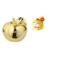 thumbnail image 1 of Escultura De Fruta, Figura De Cerámica, Decoración, Colección, Artesanía, Delicado Adorno, Estatua De Escritorio, Serpiente De Dibujos Animados, Adorno Decorativo De Resina Para Mesa,, 1 of 8