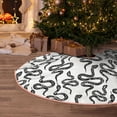 thumbnail image 5 of Sikiie Hand Drawn Snake Nativity Christmas Tree Skirt, Jesus Christian Winter Holiday Tree Mat Decoration(30-48IN)30", 5 of 6