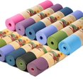 thumbnail image 2 of Two-Tone Non-Slip Yoga Mat — Extra-Thick, Eco-Friendly, Odorless — Home Fitness, Pilates, and Shock-Absorbing Mat, 2 of 5