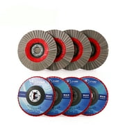Z-LION 5 Inch 1pc 120 Grit Grinding Wheels Flap Sanding Abrasive Disc For Angle Grinder Diamond Sanding Pad