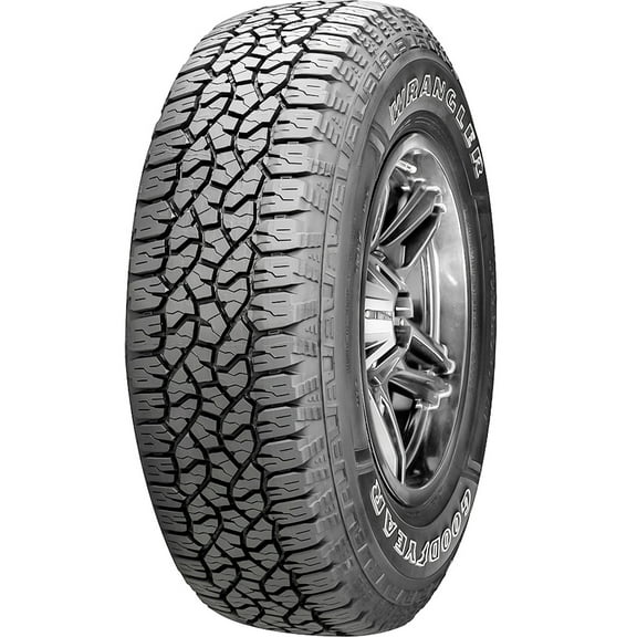 Set of 4 (FOUR) Goodyear Wrangler Workhorse AT 265/70R17 115T A/T All Terrain Tires Fits: 2014-18 Chevrolet Silverado 1500 WT, 2010-21 GMC Sierra 1500 SLE