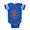Royal Blue, variant on CafePress - Trex Indoor Rock Climbing - Cute Infant Baby Football Bodysuit