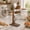 WalnutWood_WhitePlastic, variant on Bekitchen Wooden Stand Mixer Attachment Holder, Compatible with KitchenAid Stand Mixers, Walnut