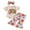 Multicolor, variant on Bagilaanoe 3pcs Toddler Baby Girl Long Pants Set Letter Print Short Sleeve Romper / T-Shirts Tops   Floral Flare Trousers   Headband 18M 24M 3T 4T 5T Kids Casual Outfits
