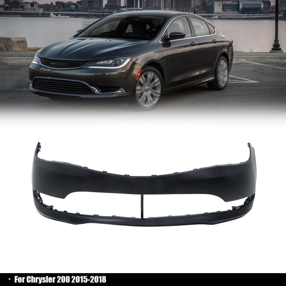 Suitable For Chrysler 200 2015-2018 Front Bumper Cover Assembly W/o Sensor Holes