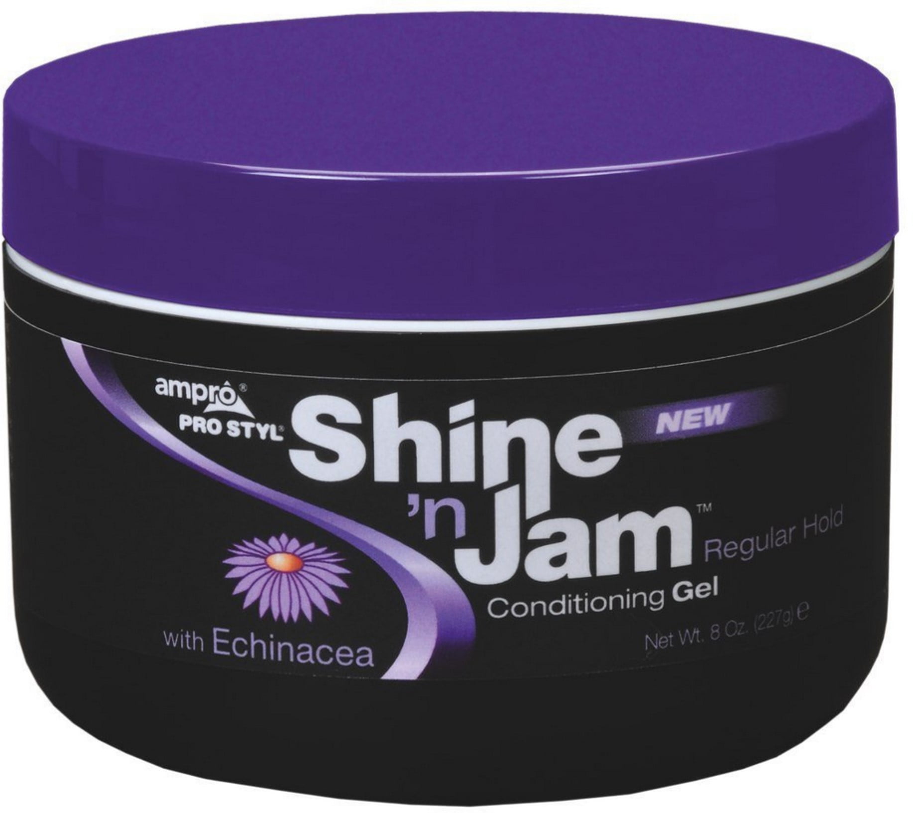 Ampro Shine 'n Jam Conditioning Gel, Regular Hold, 8 oz