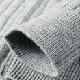 thumbnail image 6 of FYDUU Mens Full Zip Up Cardigan Sweater Men's Autumn Winter Sweater Coat Outdoor Casual Style Stand Collar Zip Cardigan Sweaters Commuting Sweaters, 6 of 9