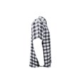 thumbnail image 3 of Camisa George Para Hombre Cuadros Grandes Manga Corta Talla CH Blanco con Negro, 3 of 4