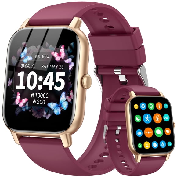 Reloj inteligente Mindimp con pantalla HD de 1.85" y Bluetooth IP68