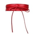 thumbnail image 3 of letairis 1/2/3/5 Breloque Ceinture Large sous-Poitrine Cosplay Nœud Extensible Taille Haute Rouge Type C 1 Pce, 3 of 6