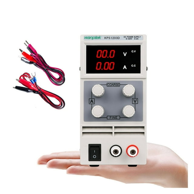 5 Modes de Commutation 120 V 3 A Alimentation Réglable Affichage Numérique à DEL de Précision en Laboratoire Source de Banc Régulée CC