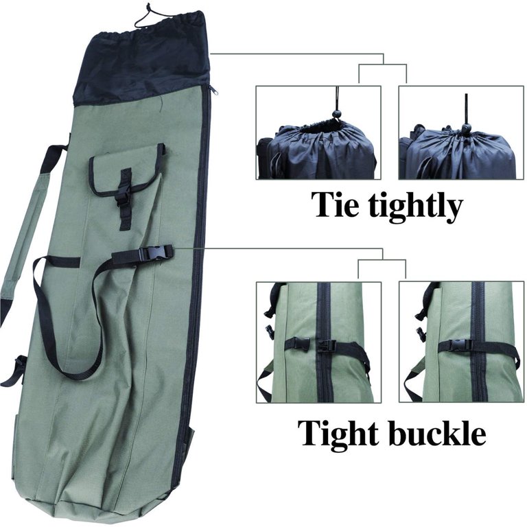 Shaddock Fishing Portable Multifunction Nylon Fishing Bags Fishing Rod Bag  Case Fishing Tackle Tools Storage Bag