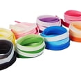thumbnail image 3 of Cordones para zapatos degradados (negro) - Cordones planos y anchos para adolescentes - Decoración informal para zapatos para caminar, 3 of 5
