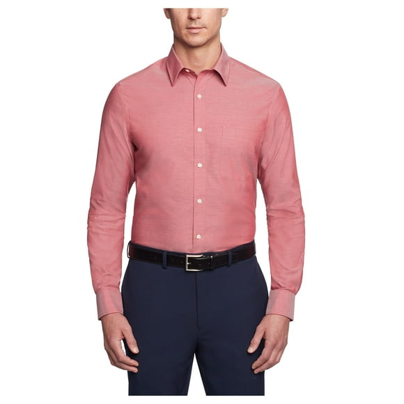 Camisa de vestir Tommy Hilfiger, corte regular, no planchar, para hombre