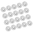 thumbnail image 3 of KAKOWELY 20pcs Engine Under Cover Securing Clips Push-On Fasteners Steel Tooth Lock Washers for Automotive Heat Shield Engine Cover1.18"X1.18"X0.2", 3 of 5
