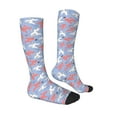 thumbnail image 3 of Haiem Cartoon Poodle Dog Socks, Funny Novelty Crazy Design Cotton Socks Sports Socks Knee High Socks For Men, Women,1Pairs - Gift For Working Friends, 3 of 9