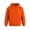 Orange, variant on Tsivenald Boys Pullover Hoodies Soft Solid Classic Pull-On Hooded Sweatshirts for Kids (1-2 Years,Black)