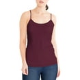 thumbnail image 3 of Time and Tru Women's Cami Tank Top, 3-Pack, 3 of 6