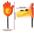 thumbnail image 3 of Sac à Bonbons pour l'Halloween Polyvalent en Forme de Support de Rangement Réutilisable Orange, 3 of 5