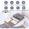thumbnail image 4 of Fabric Storage Box Storage Bins With Handle Drawer Organizer With Lid Folding Storage Bins Box For Socks, Underwear, Bras, 2 Big Drawers, 4 of 5