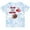 Tie Dye Blue, variant on Inktastic I'm the Big Brother Football Boys Toddler T-Shirt